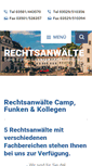 Mobile Screenshot of camp-funken-kollegen.de